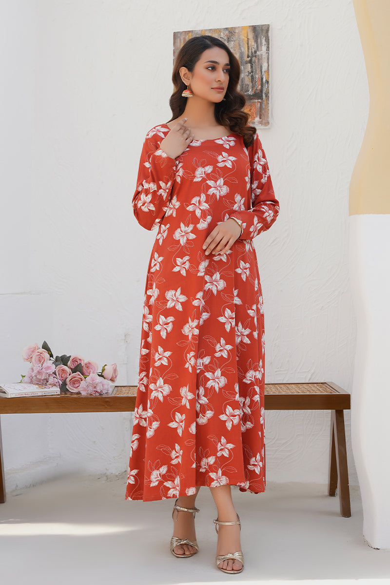 Evo10045-Printed Frock