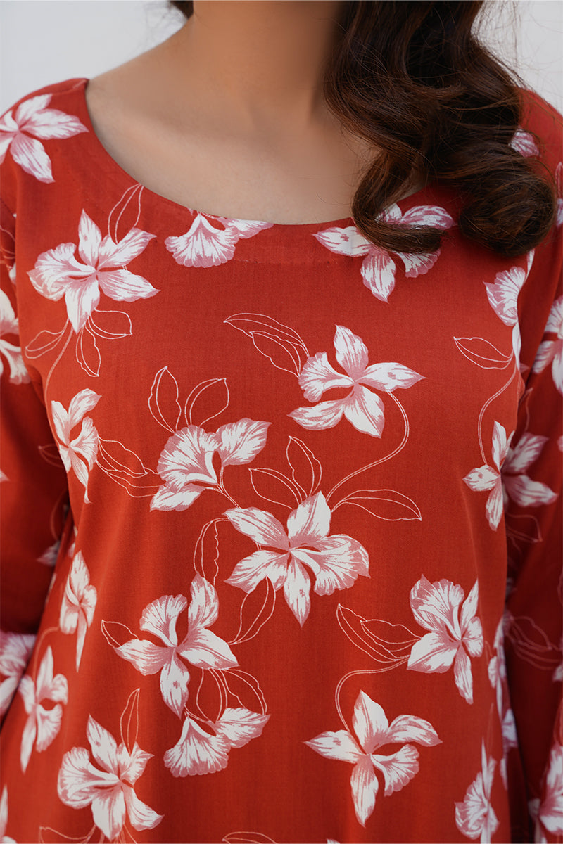Evo10045-Printed Frock
