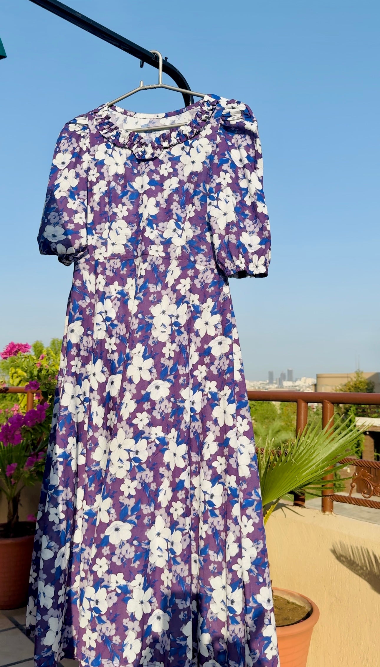 EVO10012-Printed Lawn Frock