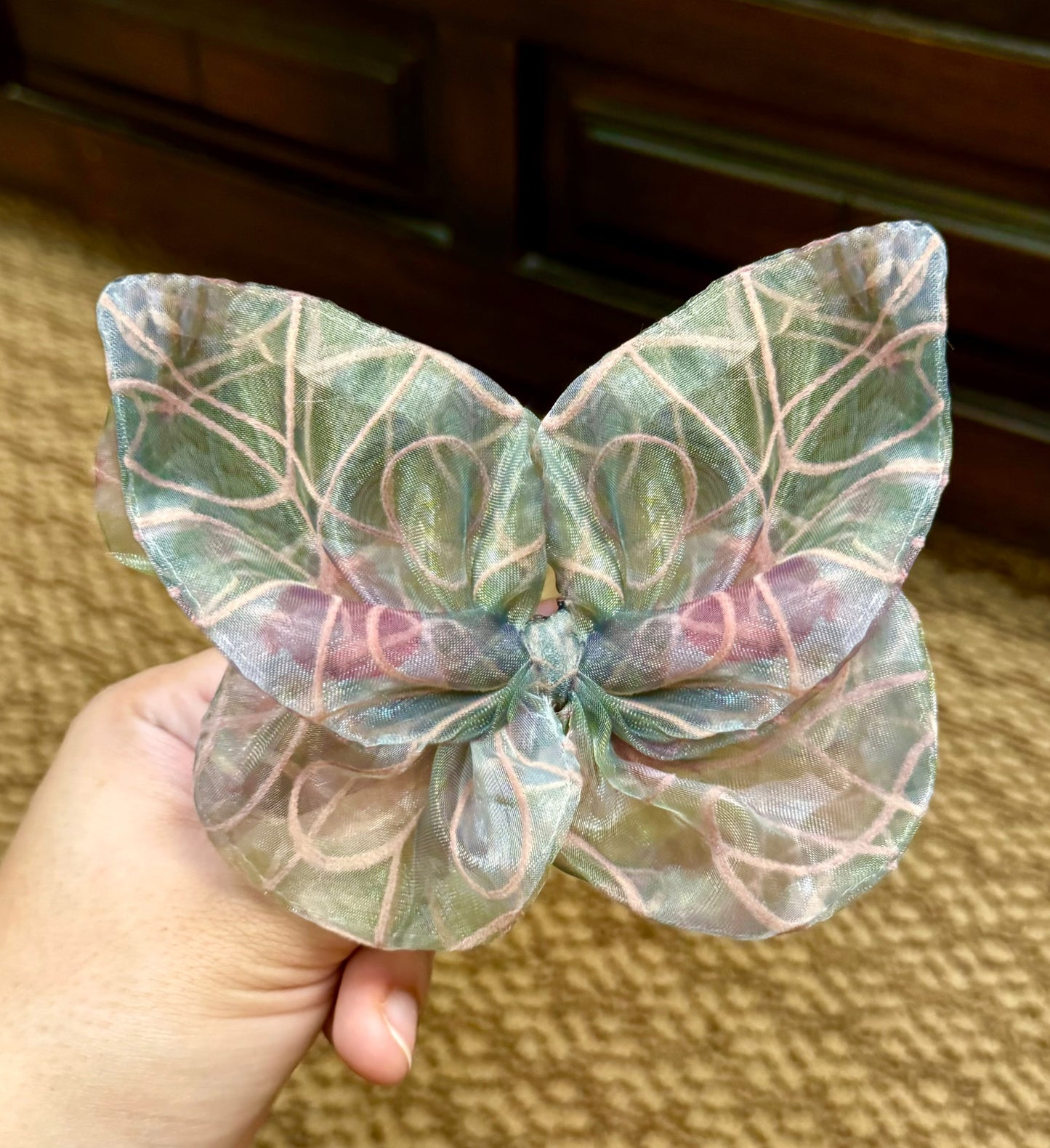 Multicolour Butterfly Clip