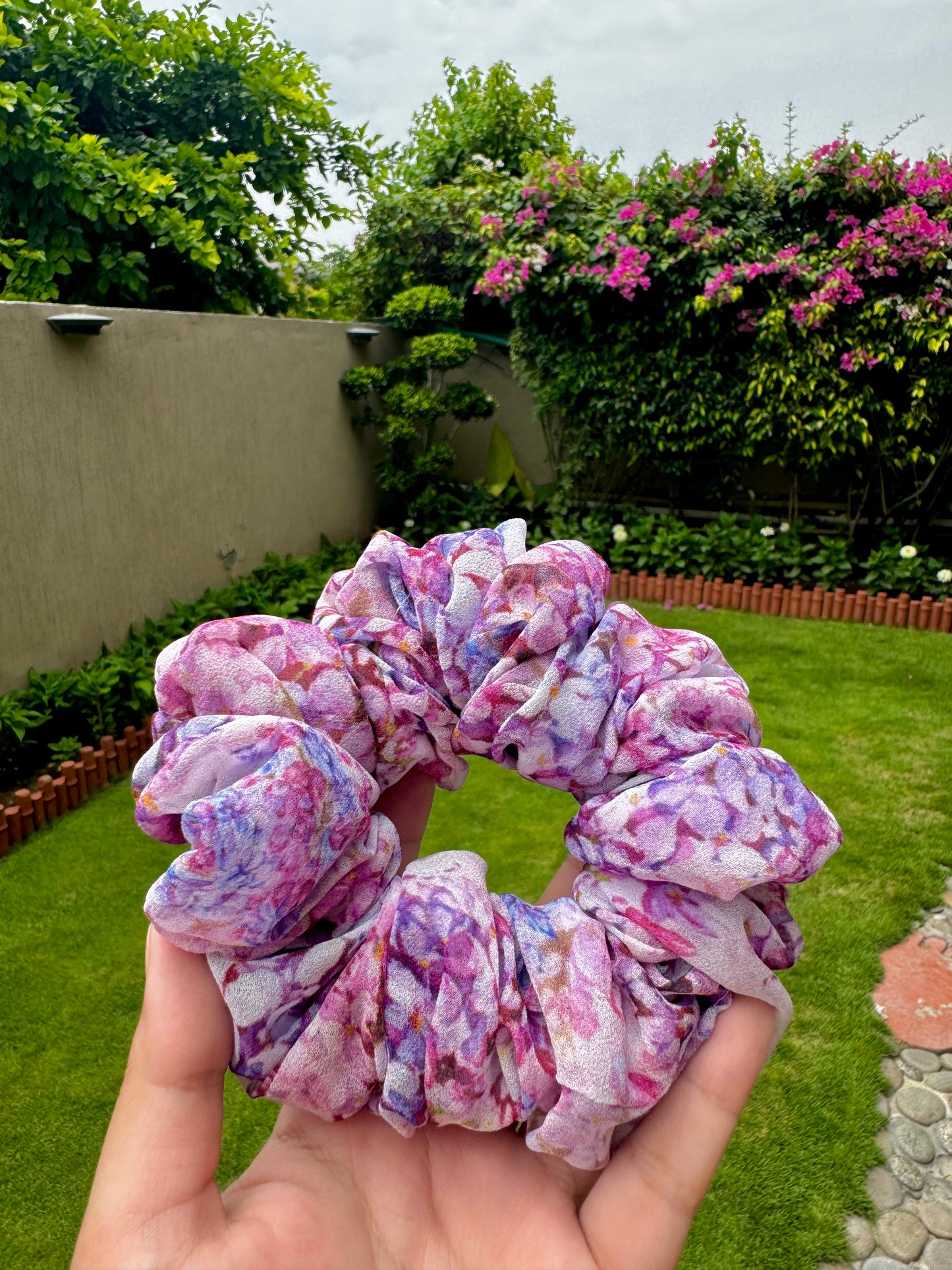 Floral DualGrace Scrunchie